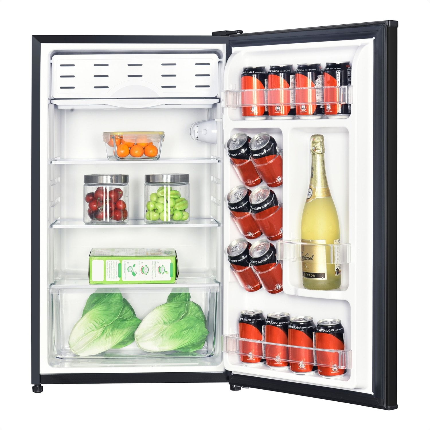 MAGIC CHEF 4.4 Cu Ft Refrigerator Manual Defrost, E-Star, HMR440BE