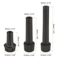 thumbnail image 2 of Uxcell Light Turn On/Off Switch Knob Replacement 20mm 35mm 50mm Length Black 9in1 Set, 2 of 5