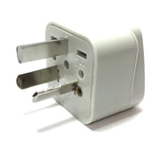 Seven Star Universal Travel Plug Adapters For Australia, New Zealand, China Multi Pack (1 Pack, Universal to Australia New Zealand China - 3 Pins - Type I)