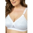 thumbnail image 2 of Plusform Instant Shaping Crossover Bra with Lace Cups 1685, 2 of 2