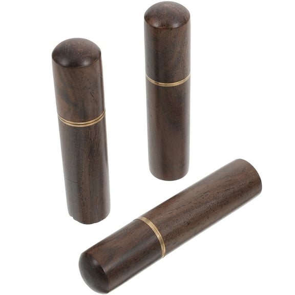 3 Pcs Needle Storage Case Wood Needles for Sewing Embroidery Machine Thread