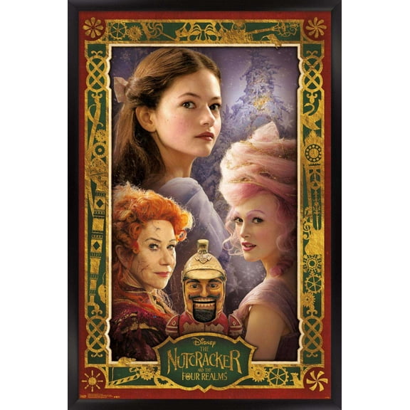 Disney The Nutcracker - Group Wall Poster, 22.375" x 34", Framed