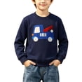 thumbnail image 3 of LONKITO Boys Long Sleeve Shirts Cotton Graphic Tees Crewneck Pullover Sweatshirts Kids Clothes Size 2-3 Years, 3 of 7