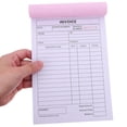 thumbnail image 5 of LOLIPPYY 4Pcs Multi Column Order Receipt Book for Business Carbonless Duplicate Invoice Forms, 5 of 7