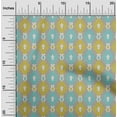 thumbnail image 1 of oneOone Georgette Viscose Fabric Swirl Ikat Print Fabric By The Yard 42 Inch Wide, 1 of 4