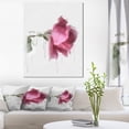 thumbnail image 1 of Beautiful Rose Watercolor Drawing - Floral Canvas Art Print, 1 of 4