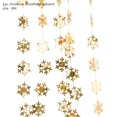 thumbnail image 3 of 3D Artificial Snowflakes Paper Garland Christmas Hanging Ornaments Snowflake Banner For Home New Year Xmas Party Winter Decor, 3 of 5
