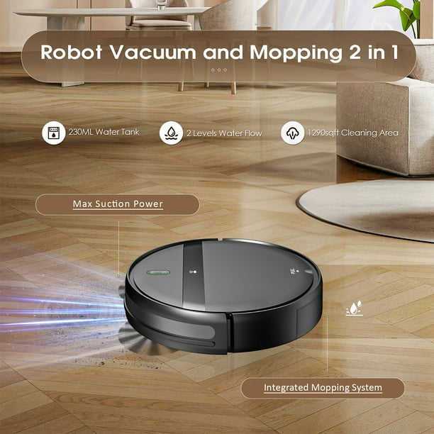 ROBOEVO Robot Vacuum Cleaner G20 Vacuum and Mop Combo for Pet Hair