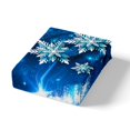 thumbnail image 4 of Erosebridal Christmas Tree Comforter Cover , Blue Snowflake Duvet Cover , Adult Teenager Bedding , Lightweight Bedroom Decorative, 2pcs（No Comforter）, 4 of 7