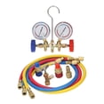 thumbnail image 1 of Ensemble de Jauge de Diagnostic de Collecteur de Climatisation à 3 Voies pour la Recharge, Convient au Jauge de Collecteur de Réfrigération Air R12 R22 R-404A R-134a, 1 of 6
