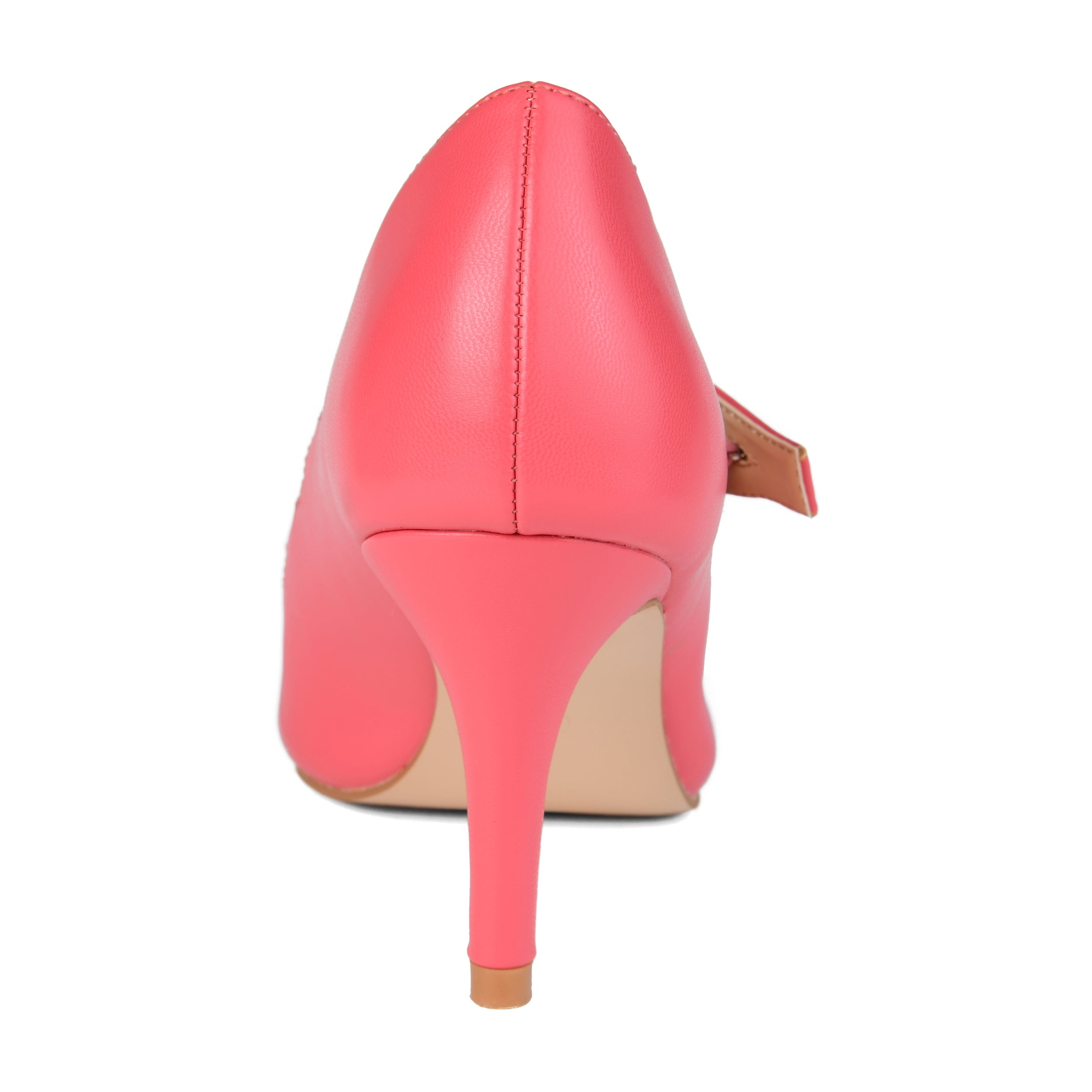 Journee Womens Sidney Pointed Toe Mid Heel Pumps