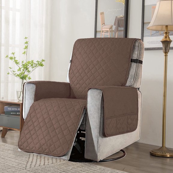 Stretch Recliner Slipcover Printed Furniture Protector Washable Armchair Cover for Sofa and Chair