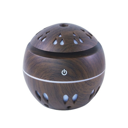 

Ovzne 130ML Led Night Light Humidifier Wood Grain Spray USB Vehicle Humidifier Clearance