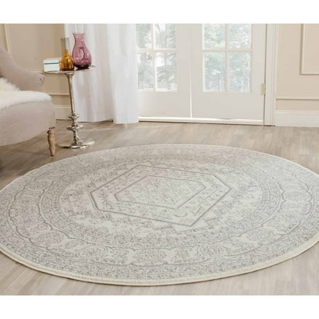 Aldwin Area Rug - Ivory/Silver (10 Round) - Safavieh®