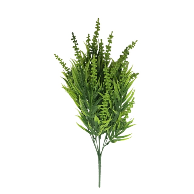 Simulación de Fiestas Festivas de Lavanda de 7 Tenedores Y Decoraciones de Plantas Diarias, Decoraciones Florales de Interiores, Decoración Del Hogar de Lavanda Artificial