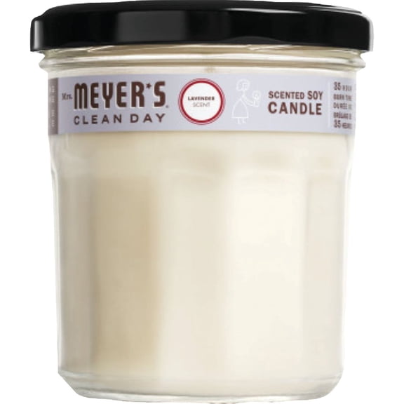 Mrs. Meyer's Clean Day Soy Candle Lavender - Floral Scent, 7.2 oz