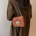 thumbnail image 4 of Bolso de lujo para mujer 2024, bolso de hombro estilo Wester con forma de corazón y diseño retro, bolso cuadrado informal para mujer, bolsos cruzados para mujer, 4 of 5