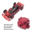 thumbnail image 3 of Xingzhi RCGOFFLOW 1pcs Aluminum Alloy Silent Performance Gear Box For 1/28 Rc Gear Box Wltoys K969 RC Car Part RC Car Accessories titanium, 3 of 6