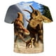 thumbnail image 1 of Funny Printing T-shirt Animal Dinosaur 3D Printed Kids T Shirt Fashion Casual Cartoons T-shirt Boys Girls Children's clothing3T Gong Bohan LED, 1 of 2