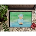 thumbnail image 3 of Sheep Lamb Watercolor Doormat 18x27, 3 of 4