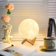 thumbnail image 5 of Lámpara de linterna inalámbrica LED, luz de linternas portátil recargable para exteriores, luz de noche junto a la cama de 8 colores para mesita de noche de dormitorio, 5 of 5