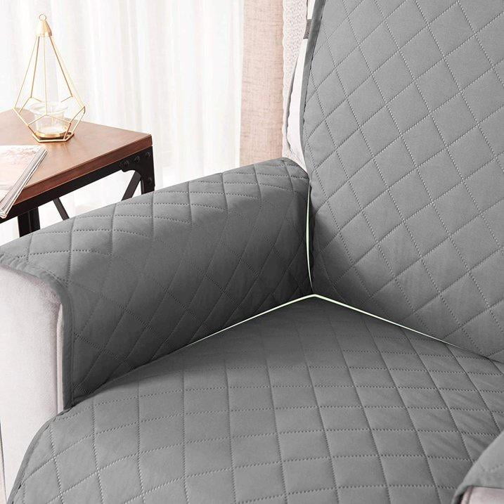Sofa Covers, Waterproof Couch Cover 3 Cushion Couch Machine Washable, Omewoold Couch Cushion Covers Non Slip Furniture Protector Slipcover for Pets Dogs Kids Living Room (Gray, 70")