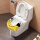 thumbnail image 4 of Asiento de Inodoro Acolchado, Calentador Suave y Almohadillado, Cubierta Sanitaria Lavable con Capa Impermeable, Cojín Cómodo para Inodoros Estándar, 4 of 5