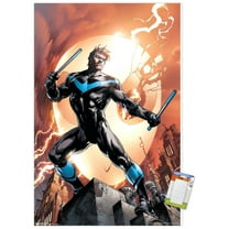 DC Comics - Nightwing - Fire Wall Poster, 22.375" x 34"