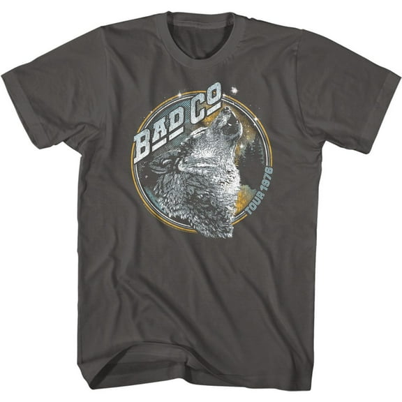 Bad Company Badwolf Smoke Adult T-Shirt L