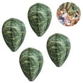 thumbnail image 2 of 4 Pieces Waterproof Wasp Nest Decoys Hanging Hornet Deterrents Cloth Wasp Nest Non-Toxic Bee Decoy Deterrent for Home and Garden Outdoors, 2 of 9
