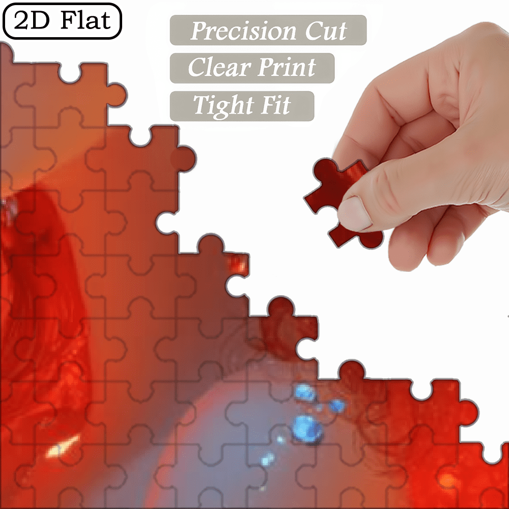 A Box of (1000pcs) Adult Puzzles, Character Landscape Theme, High Difficulty, Suitable for Adults, Family Entertainment, Home Decoration.29.4*19.6 in