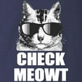 thumbnail image 3 of CafePress - Check Meowt Long Sleeve Dark T Shirt - Long Sleeve Dark T-Shirt, 3 of 4