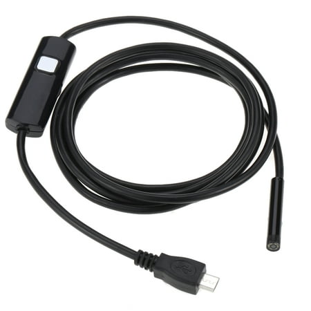 5.5mm 1.5m Digital USB Endoscope Borescope Handheld Inspection Snake Camera 6 Adjustable Led for Android