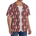thumbnail image 2 of Fotbe Autumn Scarecrow Harvest Joy Camisa Estampada de Manga Corta para Hombre, Casual de Verano, Estilo Playero, Sin Arrugas-4X-Large, 2 of 5