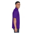 thumbnail image 2 of Extreme Men Shield Snag Protection Short-Sleeve Polo 85108 Campus Purple L, 2 of 3