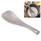 thumbnail image 4 of Cuchara de arroz de mango corto cuchara de arroz resistente al calor de alta resistencia de titanio para acampar al aire libre para la cocina del hogar ANGGREK Otros, 4 of 8