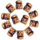 thumbnail image 1 of 12 Pcs Plastic Mini Hair Clips Girls Toddler Women Brown, 1 of 5