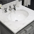 thumbnail image 3 of Water Creation Derby 30" Wood Single Bathroom Vanity in Cashmere Gray/Chrome, 3 of 6