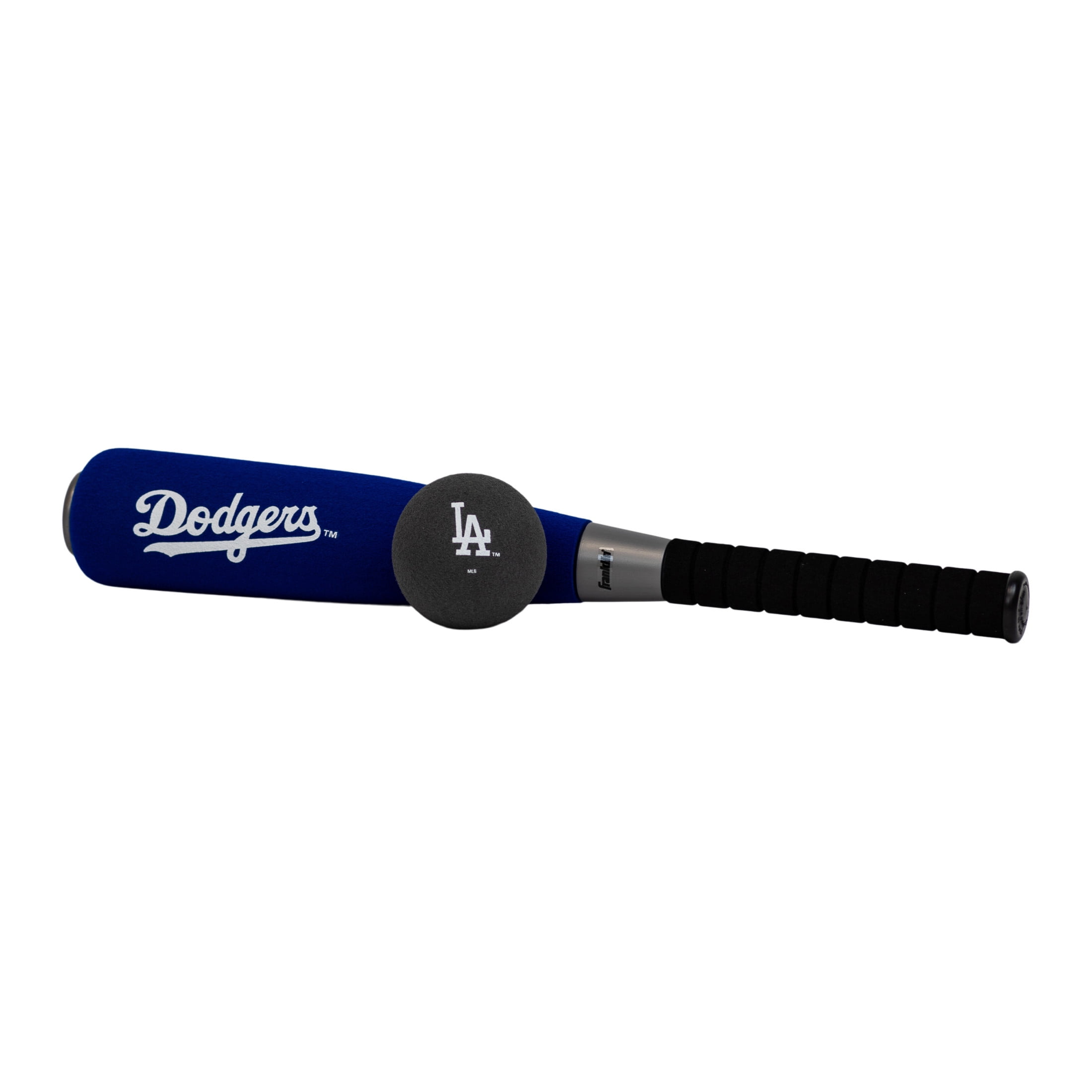 Franklin Sports MLB Los Angeles Dodgers Foam Bat + Ball Set, 21 in