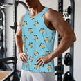 thumbnail image 5 of Salouo Sea Turtle for Men's Tank Tops,Sleeveless Muscle Shirts for Men Quick Dry Workout Tank Top Gym Muscle Tee Fitness Bodybuilding Sleeveless T Shirt-Large, 5 of 7