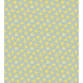 thumbnail image 3 of Yellow Bird Duvet Cover Set, Cartoon of Chicken Petals Polka Dots, Decorative 2 Piece Bedding Set with 1 Pillow Shams, Twin Size, Pale Seafoam Mustard, by Ambesonne, 3 of 3