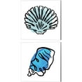thumbnail image 1 of Great Art Now Coastal Contours A by Elizabeth Medley 2 Piece Canvas Art Set Each 14W x 14H, 1 of 3