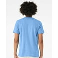 thumbnail image 2 of Bella Canvas Mens CVC Jersey Tee, L, Heather Carolina Blue, 2 of 5