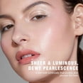 thumbnail image 4 of Shimmer Highlighter Stick, Illuminating Blush Stick for Face, Highlighting Blush for Natural Glow, Pearlescent Makeup Stick, Long-Lasting Shimmer Blush for Women, 4 of 5