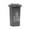 Gray, variant on kchsji Trash Can, Compact Desktop Storage Box with Flip Top Lid, Portable Waste Bin Organizer for Office Car Home, Small Space Saving Disposal Container