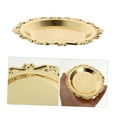 thumbnail image 4 of LEORX Plate For Candles Candle Tray Iron Golden 1Set, 4 of 8