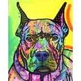 thumbnail image 2 of Dean Russo Collection 20x24 Black Ornate Wood Framed with Double Matting Museum Art Print Titled - Stare Down, 2 of 4