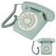 thumbnail image 2 of Antique European vintage landline phone Green High Definition Call Large clear button, home phone, 2 of 5