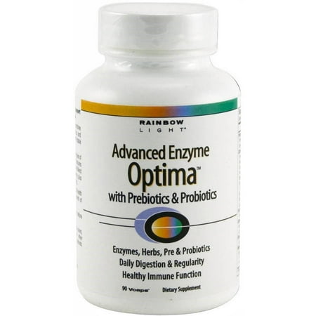 Rainbow Light Advanced Enzyme Optima Caplets, 90 CT