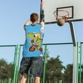 thumbnail image 5 of Honeii Dinosaur Riding a Motorcycle print basktball shirt for men and women, Unisex basketball jersey for Theme party-X-Large, 5 of 6